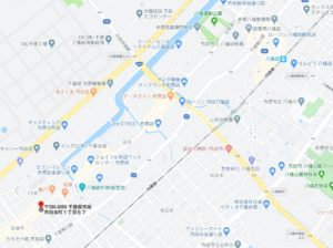 画像をクリックするとナビ設定された地図が開きます。